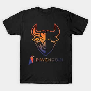 Ravencoin coin Crypto coin Cryptocurrency T-Shirt